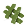 Dowachs grün für dopping steine