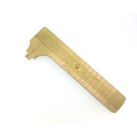 Meßschieber aus Messing 80mm