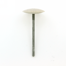 Filzpolierer Scheibe mit Kante 22x5mm