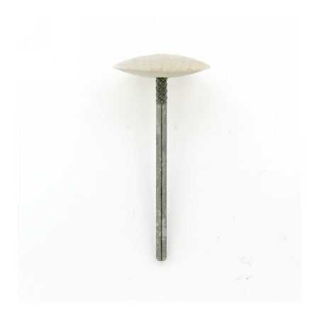 Filzpolierer Scheibe mit Kante 22x5mm