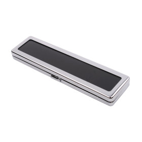 Matt Silver box 20X5x1.5 cm