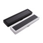 Edelsteindose 20X5x1.5 cm - matte silberne Farbe