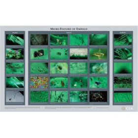 GIA wallchart Emerald Inclusions Chart