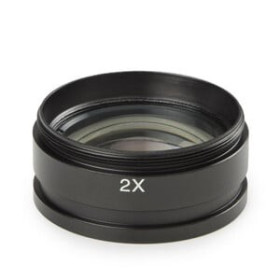 Vorsatzlinse 2x für Mikroskope