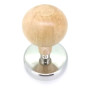 Eleganter Münzmagnet mit Holzgriff