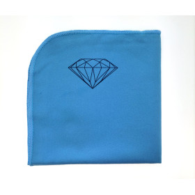 Mikrofasertuch für Edelstein und Diamant - doubleface