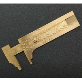 Mini brass gauge