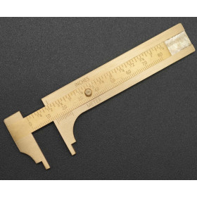 Mini brass gauge for gemstone 80mm