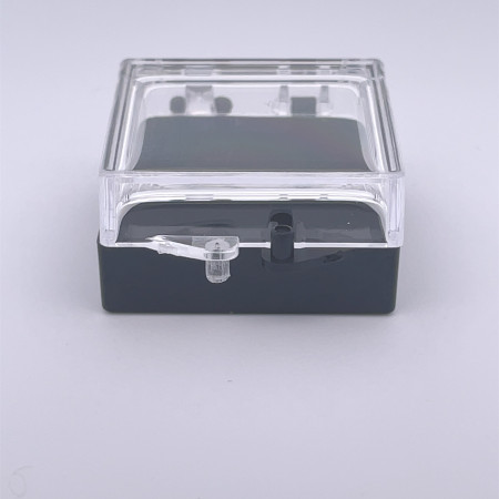 Resin Gel Box 3x3x1.6 cm Black