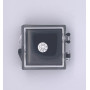 Resin Gel Box 3x3x1.6 cm Black
