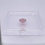Scatolina trasparente porta pietre Gel 5x5x1.08 cm
