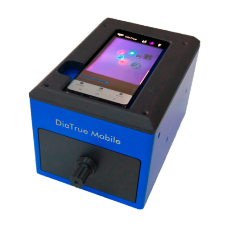 DiaTrue Mobile Diamantprüfgerät laborgezuchtete Diamanten