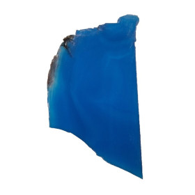 Blauer Achat Platte