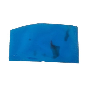blue agate slab