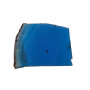 Blue agate slab