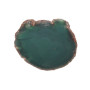 Green agate slab