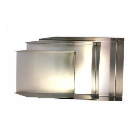 Set 3 Palette per Pietre in acciaio inox: