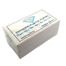 PARCEL PAPERS 80x45 mm - yellow
