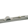 PINZETTA INOX SCANALATURA E FERMO 1 pz