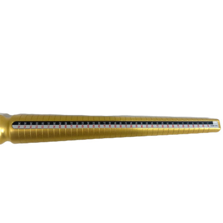 RING GAUGE in Aluminum - yellow