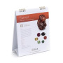 GIA Doppelseitige Geburtssteinanzeige - Kalender