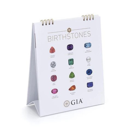 Calendario con pietre per vetrine GIA