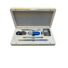 Diamantbewertung Set in eleganter Holzbox
