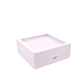 DISPLAY BOX 5X5 PLASTC WHITE