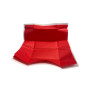 STEINPAPIERE 80x45 mm - innen rot