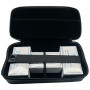 Leather Box for gemstones 20x9x6 cm