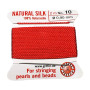Red coral silk thread Griffin No. 10