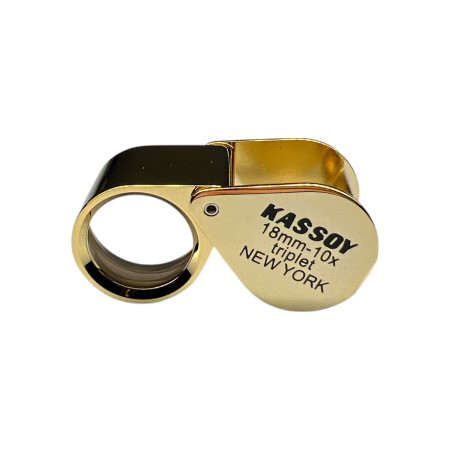 LENTE KASSOY 10x 18 mm oro