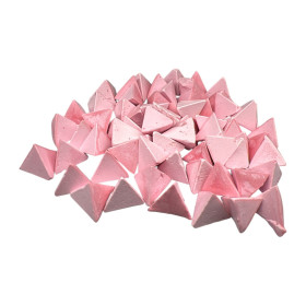 Pink urea abrasive with 20mm - pyramid-shaped