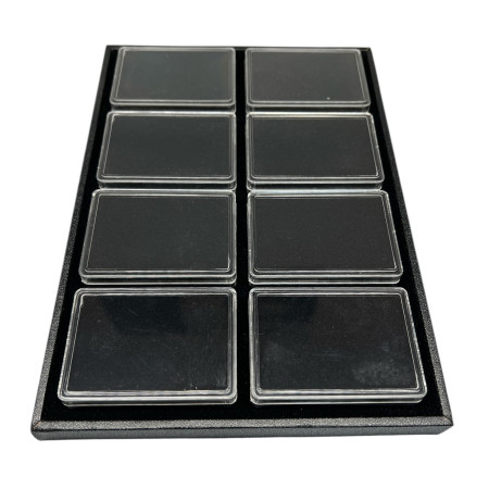TRAY FOR DISPLAY BOXES - black