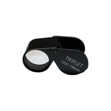 Triplet 10x 18 mm black