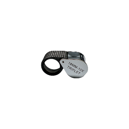 LENTE TRIPLETTA 10x 18 mm gommata