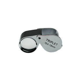TRIPLET LOUPE 15X 18mm