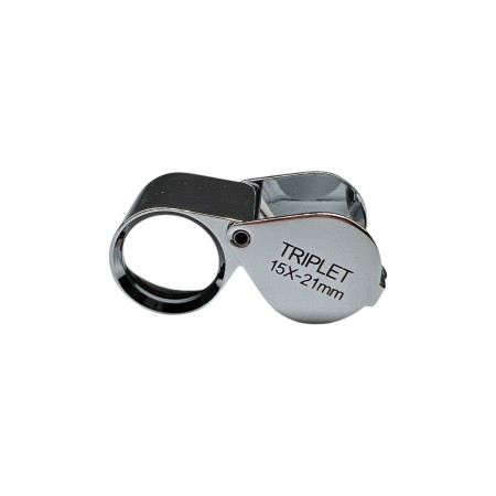 TRIPLET LOUPE 15x 21mm