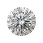 MOISSANIT Rund Brillantschliff D VVS