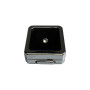 Scatolina Metallo 4X4x1.5 cm - Argento lucido