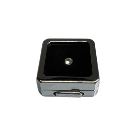 Scatolina Metallo 4X4x1.5 cm - Argento lucido