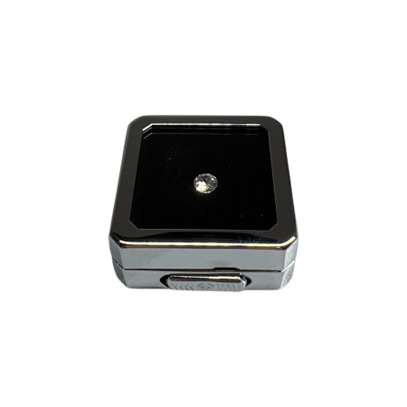 Scatolina Metallo 4X4x1.5 cm - Argento lucido