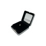Edelsteindose 5.5X5.5x1.5 cm - matte silberne Farbe