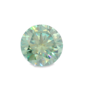 MOISSANITE Ø6.5MM GREEN