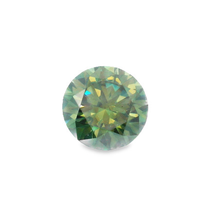 MOISSANITE Ø 6.5 mm DARK GREEN
