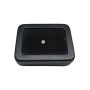 Kunstleder Edelsteindose 65X85x25 mm - Schwarz
