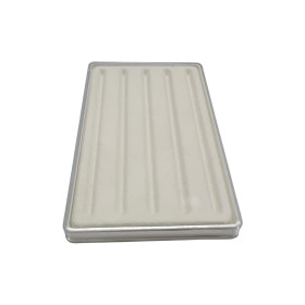 BOX PORTA PIETRE CON SCANALATURE 11x7x1 cm