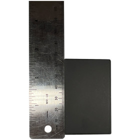 PIETRA DI PARAGONE NATURALE PER ORO 62x38x12mm