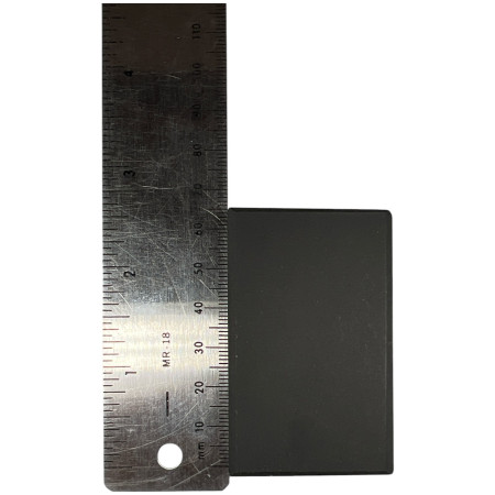 PIETRA DI PARAGONE NATURALE PER ORO 62x38x12mm