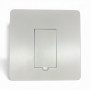Large Deluxe Wooden Display Box with built-in Stand - white